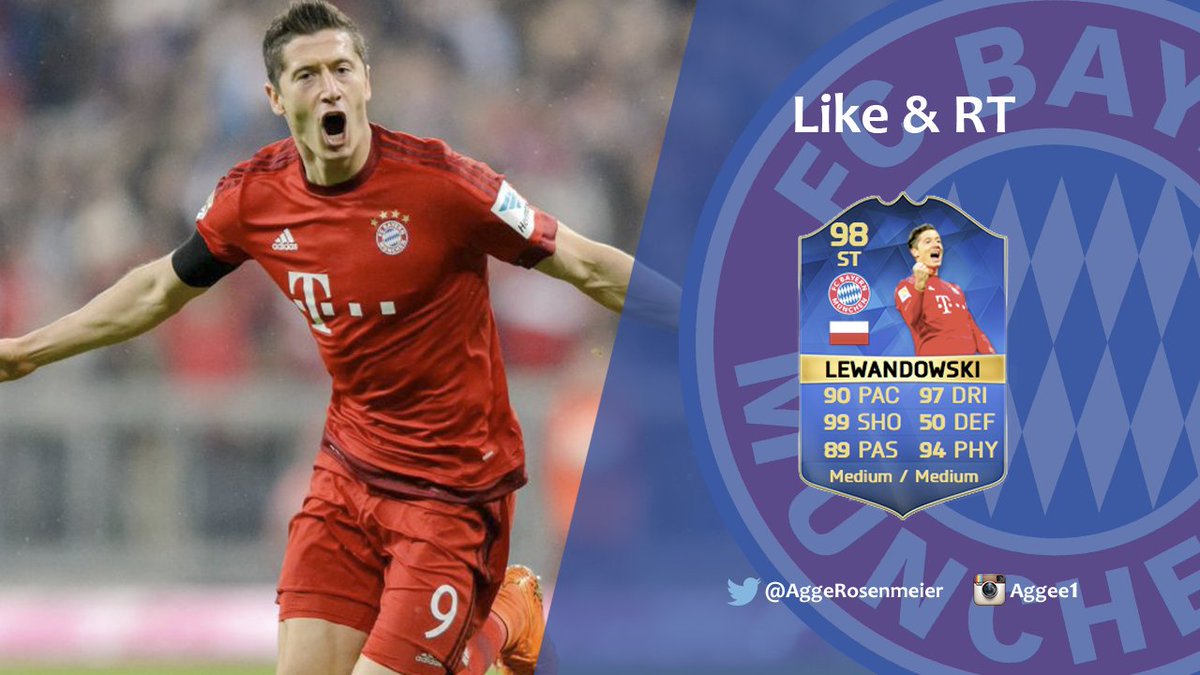 AggeRosenmeier's tweet photo. Follow &amp;RT to get a chance of winning TOTS Lewandowski !  
IG: https://t.co/iqCDp98aCA 
FB: https://t.co/Ri8M1YRh9B https://t.co/iH5JuM75Xf