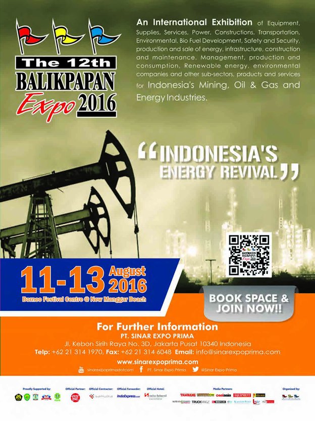 <a href="/majalahtambang/">Majalah TAMBANG</a> <a href="/sinarexpoprima/">Sinar Expo Prima</a> 
THE 12TH BALIKPAPAN EXPO 2016-INDONESIA’S ENERGY REVIVAL
 myperpus.com/read/magazine/…