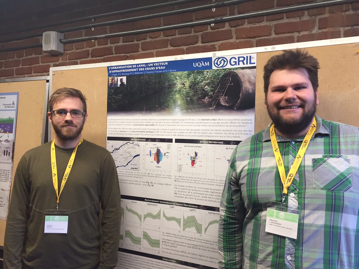GRIL_Limnologie's tweet photo. Fraser/Bourassa/@TrixieBB @UQAM-Franssen @UMontreal+@LeCREdeLaval Urbanisation et cours d’eau #AcfasC212 @AcfasNG https://t.co/atIuZ7msEp