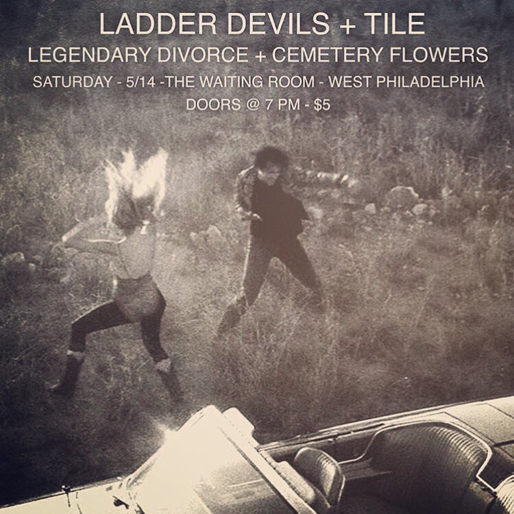 Tomorrow w/ <a href="/ladderdevils/">Ladder Devils</a> , Tile + Cemetery Flowers