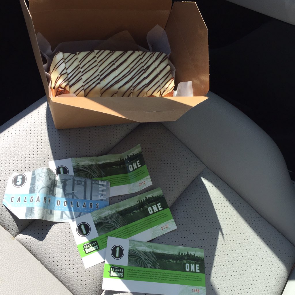 kevinhayesca's tweet image. Got to use some of my Calgary Dollars at Sidewak Citizen Bakery @sidewalksun #yyc #loaf #clienttreats