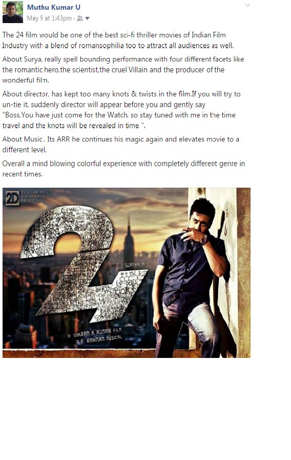 muthu_u's tweet photo. @Suriya_offl  hats off for the wonderful attempt !!!! 24#. Attached my in pic format. https://t.co/xp4F6EfF1q
