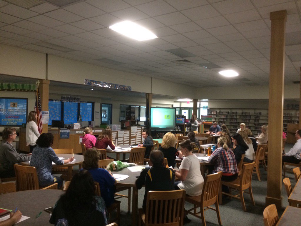 Page PBIS team members presenting at our PD today. Sure appreciate talented teachers taking the lead. #wearelamphere