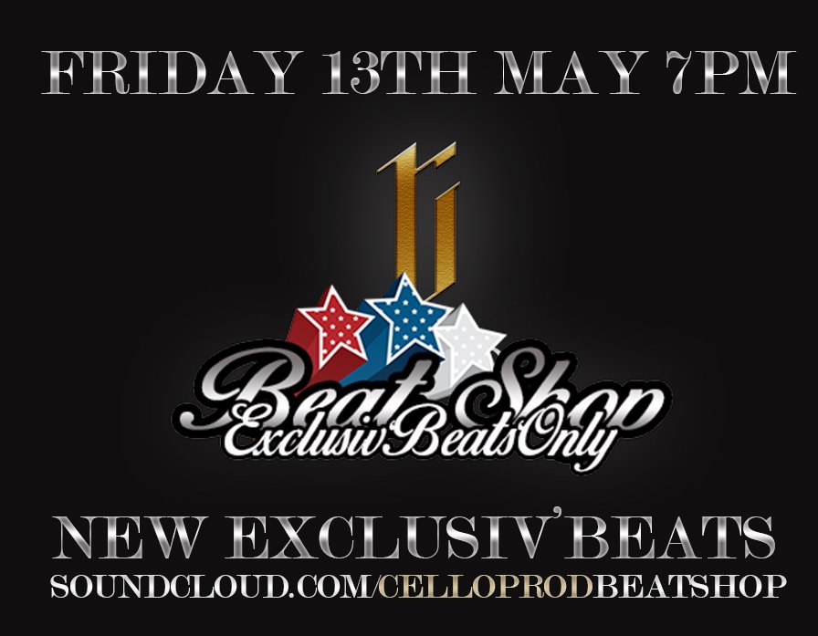 WestBlockEnt's tweet image. ❌BEAT SHOP OPEN❌
NEW DESIGN,NEW EXCLUSIV'BEATS. Please like and share!
soundcloud.com/celloprodbeats…
#Cello #Beat