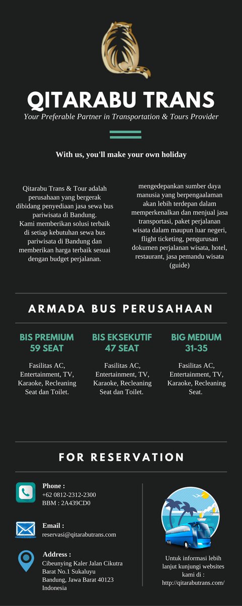 ucollectgraphix's tweet photo. Sewa Bus Pariwisata | Qitarabu Trans - https://t.co/mj0000JDce #SewaBusPariwisata #SewaBusPariwisataBandung https://t.co/y1v5tMVdi9