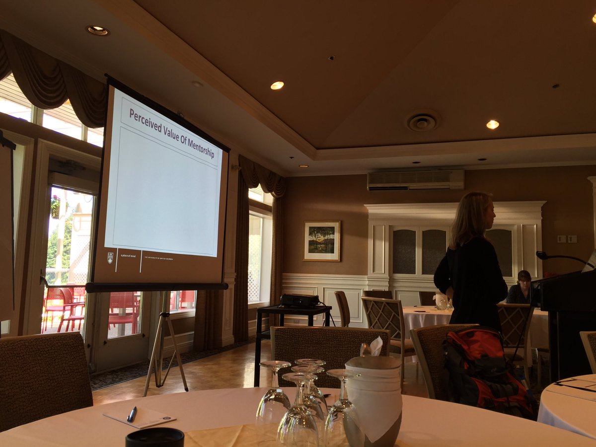 Talking about mentorship with Dawn Cooper. #mededday2016