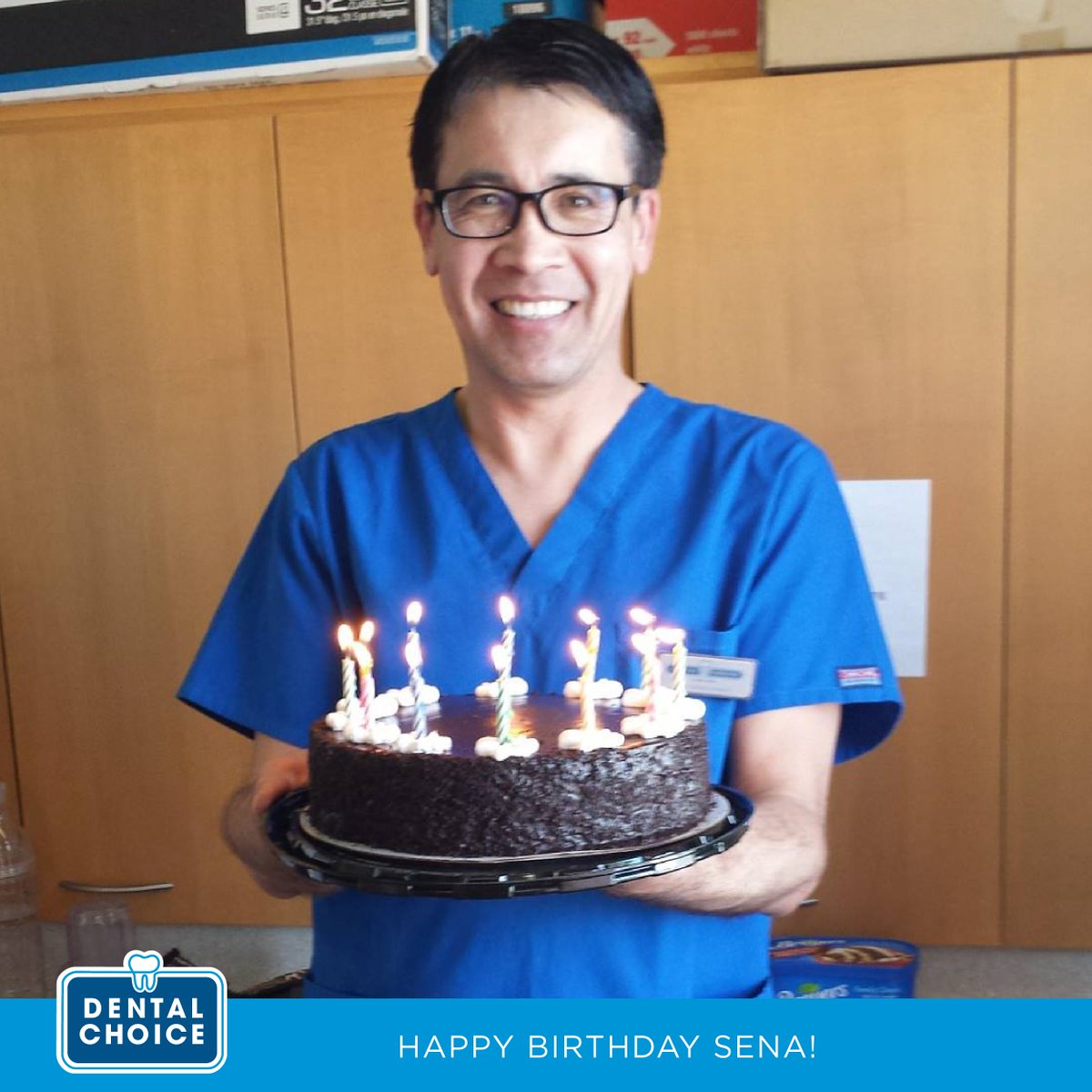 #FBF #Belated #HappyBirthday to Sena! #DentalChoice #Team #ABBestPlacesToWork #Celebrations #Cake #Happy #Careers