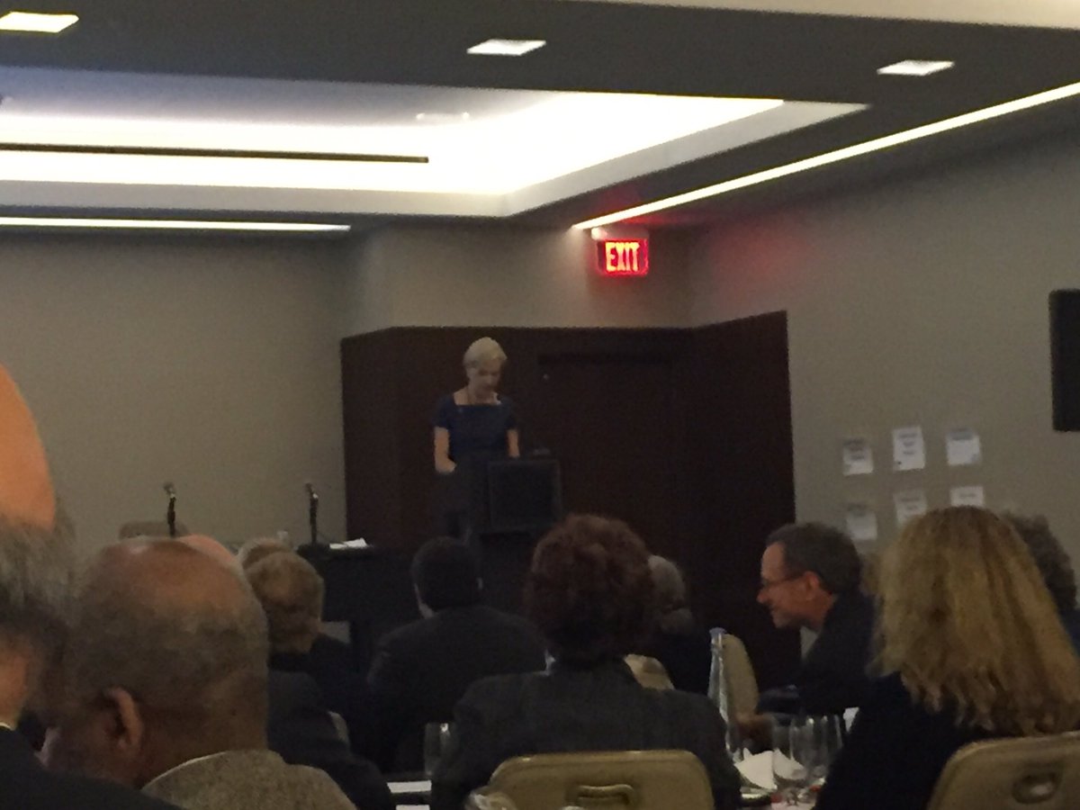 cmmorosky's tweet photo. @PPFA President Cecile Richards addresses #CUCOG and @SASGOG attendees #2016SASGOG @ACOG_AM #ACOG16 https://t.co/cjZm7WTTwI