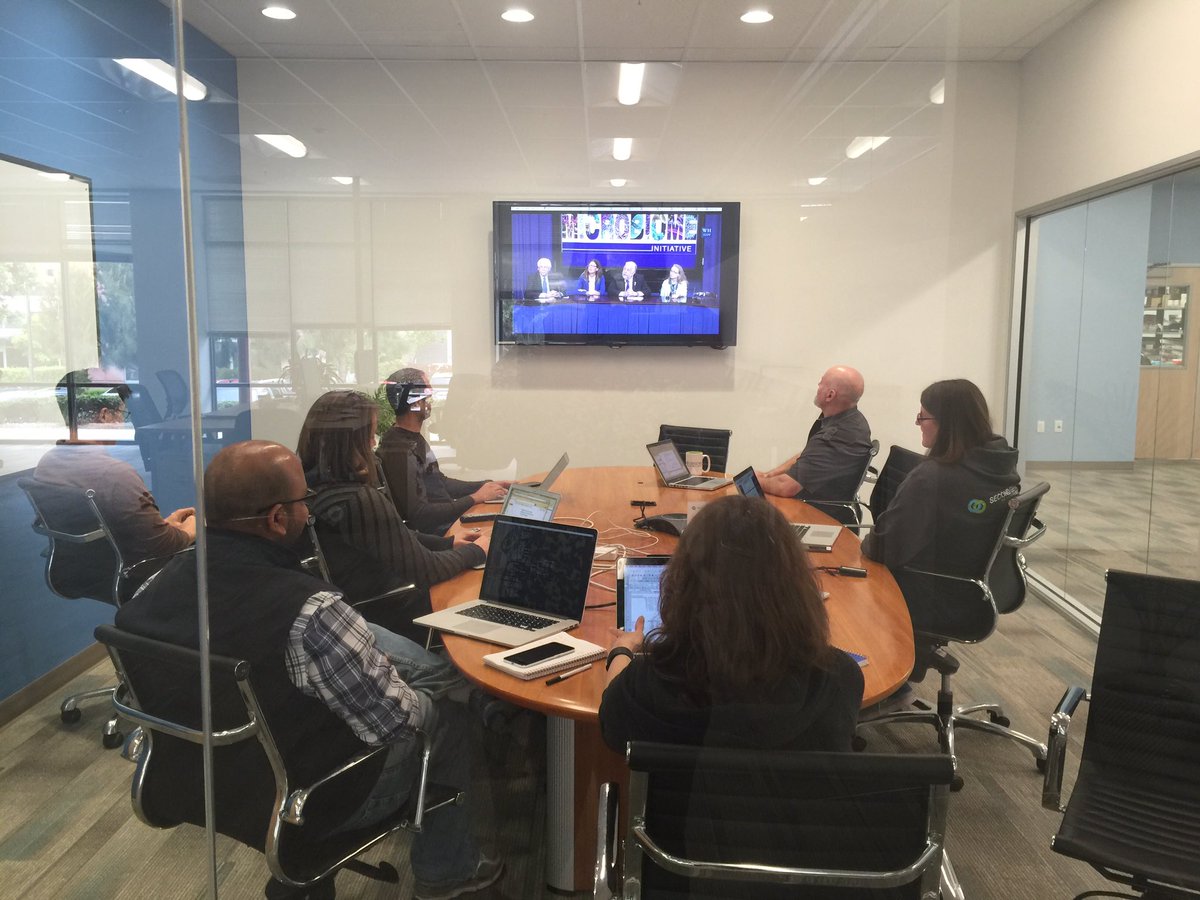 thegr8caitbait's tweet photo. Watching @whitehouseostp #microbiome initiative w @SecondGenome team https://t.co/kiRXa4jf4Q
