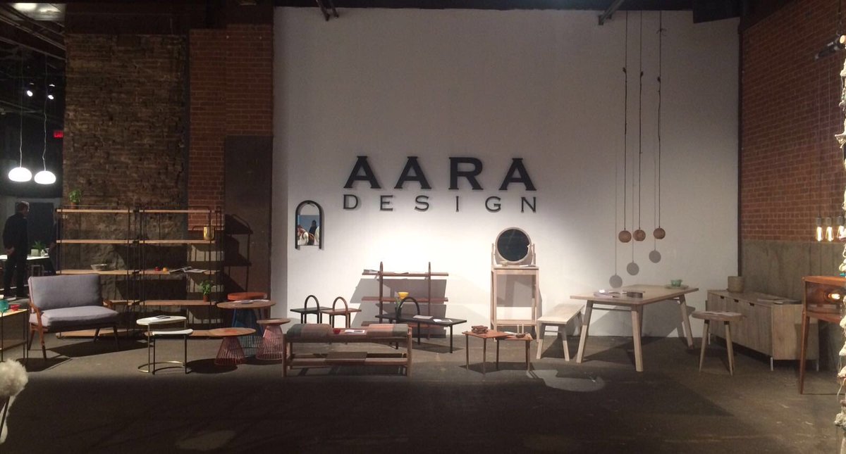 Ready!! <a href="/DwellonDesign/">Dwell on Design</a> <a href="/_designjunction/">designjunction</a> first day and we are ready to for action! #design #nydf16 #India