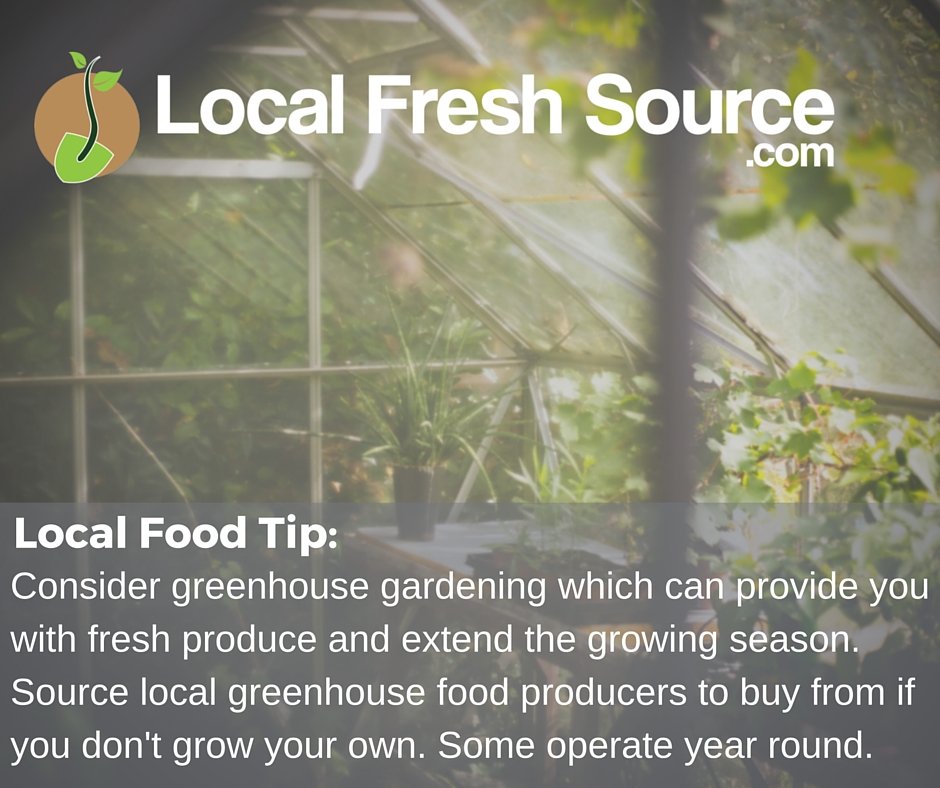LFSource's tweet image. LFS Tip: Consider greenhouses
#findlocal #localfreshsource #lfstip #eatlocal #localfood #locavore #buylocal