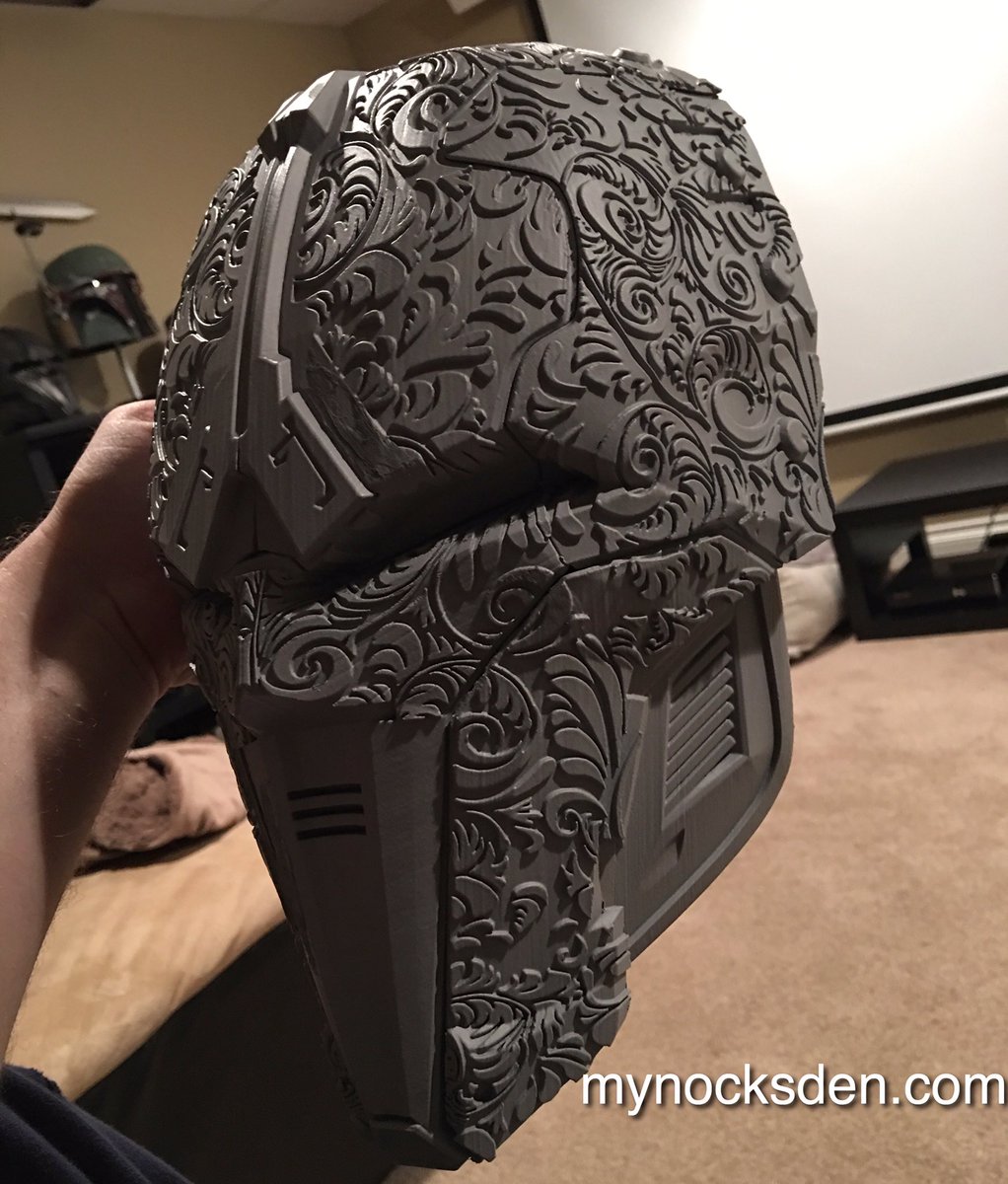 Latest project: the Nemesis Acolyte mask (WIP master shown). Soon! #swtor #sithacolyte #sith