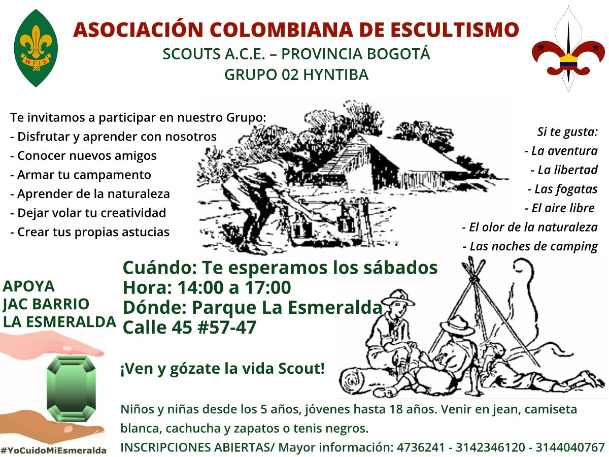 JAC_LaEsmeralda's tweet photo. Si tienes desde 5 hasta 18 años no dudes en participar. Si ya has pasado un buen rato con nosotros, ¡no faltes! https://t.co/apszy9VQQ9