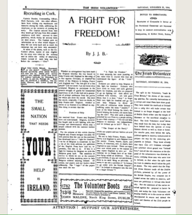 dfarchives's tweet photo. View 'the Irish Volunteer' online via https://t.co/ZmWxSMwJVB https://t.co/hrR3mrG0Mh