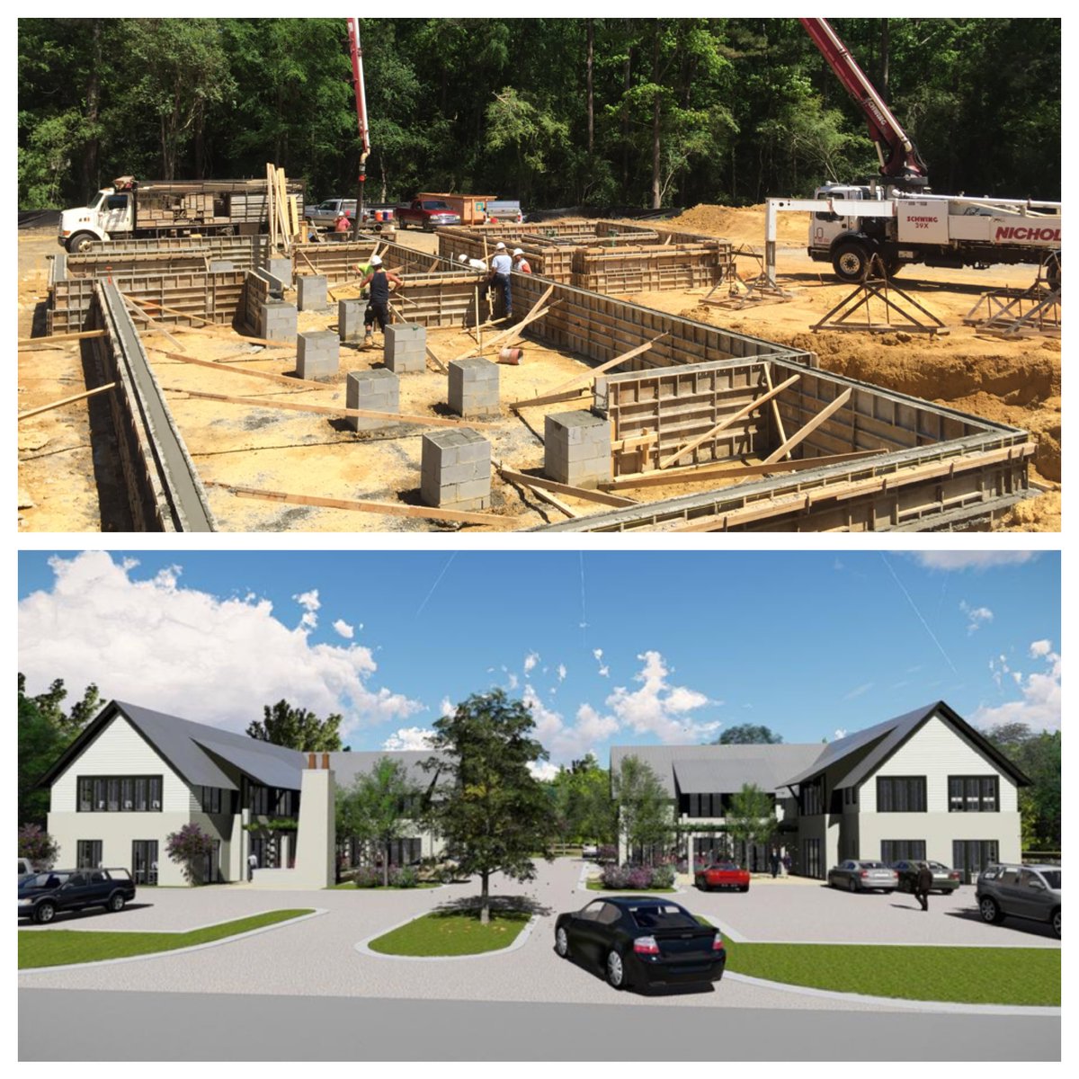 Stidco's tweet photo. Walls going up on Blue Lake Dr! #commercialconstruction #buildingsofdistinction #stidco #vestaviahills https://t.co/GkAF8rRvkl