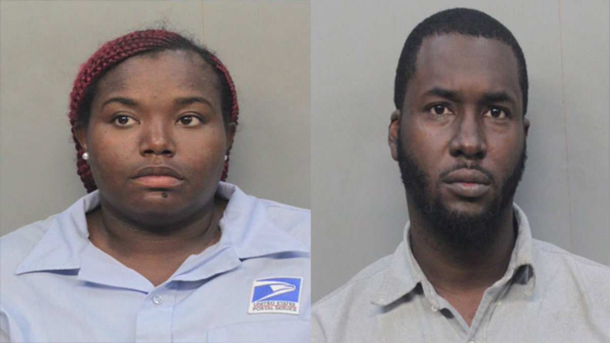 #BREAKING Mail carrier, boyfriend accused of stealing credit cards in Miami Beach bit.ly/1TLf7FV?utm_me… https://t.co/6MAEUmzKyC