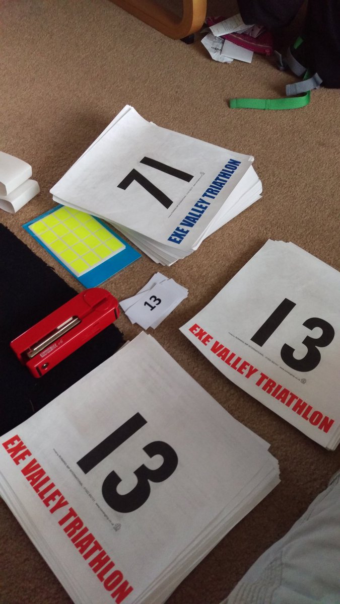 andywatts777's tweet photo. @exetertri #exevalleytri preparation is well underway. https://t.co/n7jDNmLxaF