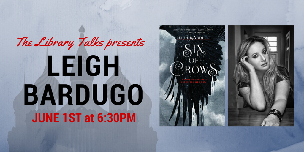 The Library Talks (@thelibrarytalks) on Twitter photo Our next event will be w/ the lovely <a href="/LBardugo/">Leigh Bardugo</a>! Sign your library up now if you haven't yet! eepurl.com/bNg_rj Our next event will be w/ the lovely <a href="/LBardugo/">Leigh Bardugo</a>! Sign your library up now if you haven't yet! eepurl.com/bNg_rj