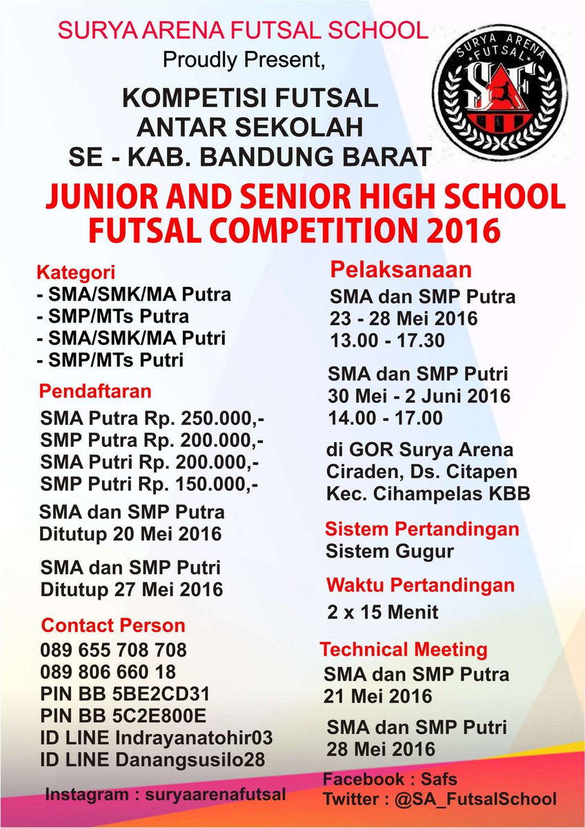 SA Futsal School tweet media