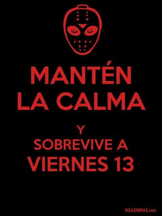 jona_morso's tweet image. Felis viernes 13
