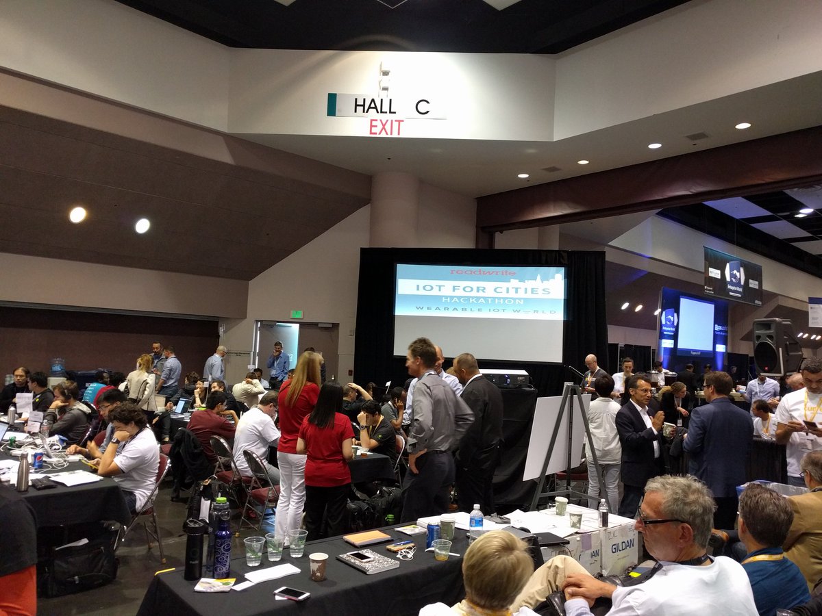 MobileVik's tweet photo. Lot of cool stuff at Internet of Things World in Santa Clara this week. Great show! #iotworld16 https://t.co/X9JgThCIjS
