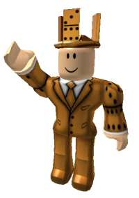 Roblox Character With Domino Hat