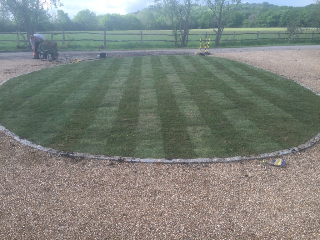 Another turfing job we completed this week.