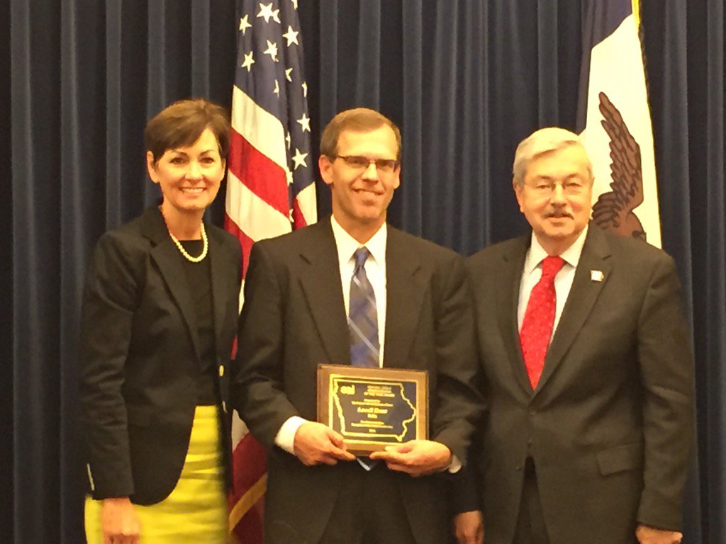 Pella CSD director of instruction, Lowell Ernst  is SAI central office administrator of the year..#GoDutch