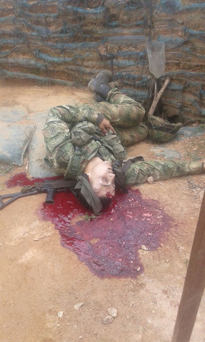 Lav3rdad's tweet photo. ELN asesino soldado en base llamada Bella Vista en Tarra N de Santander con un francotirador @mindefensa q va hacer? https://t.co/lS6wPchtAX