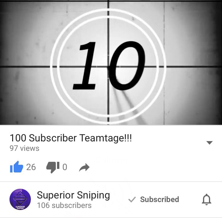 Clearss_'s tweet photo. go watch my teams 100 subscriber montage !! Go Drop A Like !! :) https://t.co/toRfvB66ds