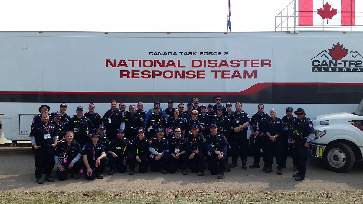 CANTF2's tweet photo. Our phase 2 members are getting ready to be replaced this weeknd as operations start to shift to recovery/reentry. https://t.co/3VcnP1g09g
