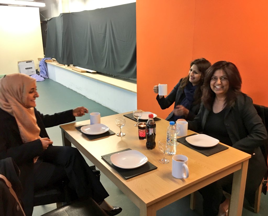 ikramofficial's tweet photo. Fab company, lots of laughs & delicious food at the Desi Kitchen with Aunty K @FatimaPatel37 @AsianSundayNews https://t.co/XdE2UWUicH