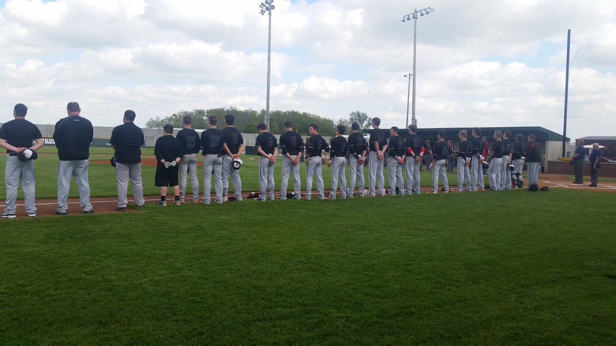 StritchAthletic's tweet photo. National Athem...now ready to play ball! #sectionalgame https://t.co/oprmUE3qGI