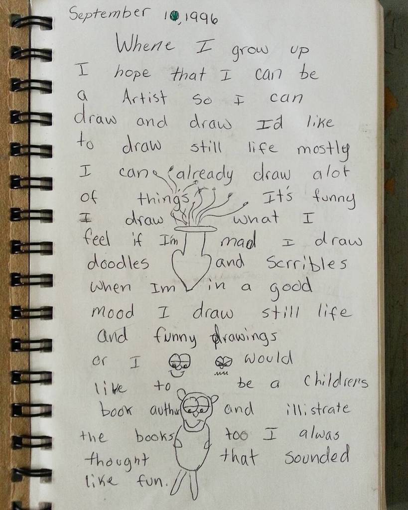 Ironbees's tweet image. my ten-year-old self knew it. #dreamscometrue #artistnotes