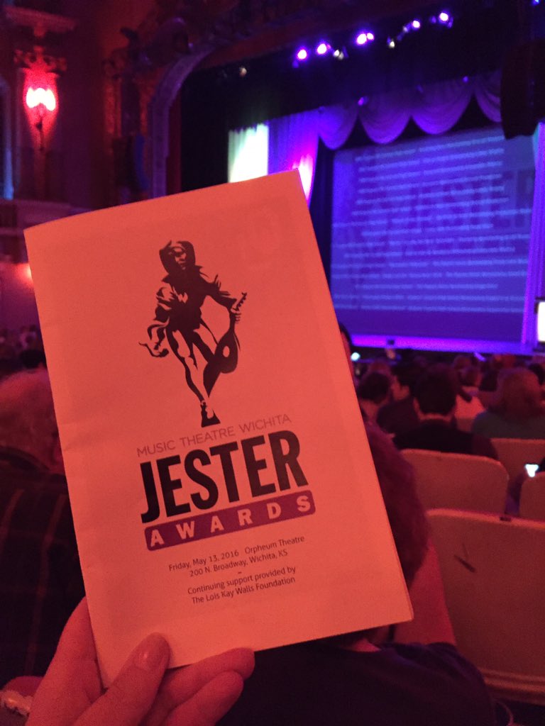SouthTheatre's tweet photo. It's the day of the Jester's ya'll. Time to recognize and celebrate high school musical theatre! #jesters2016 https://t.co/IvXKN7VWxp