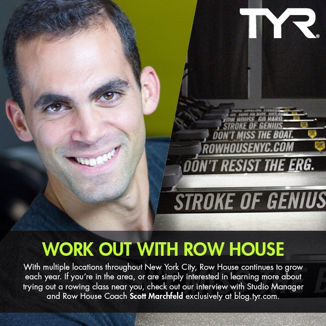 Head to Blog.TYR.com to checkout our interview with @RowHouseNYC #TYRActive #SweatItOut
