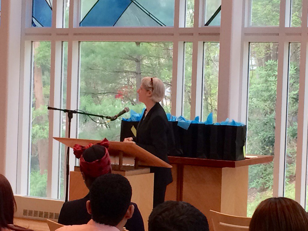 .<a href="/babsonalumni/">Babson Alumni</a> My absolute favorite moment of the year.  Melissa Shaak honoring #posse9