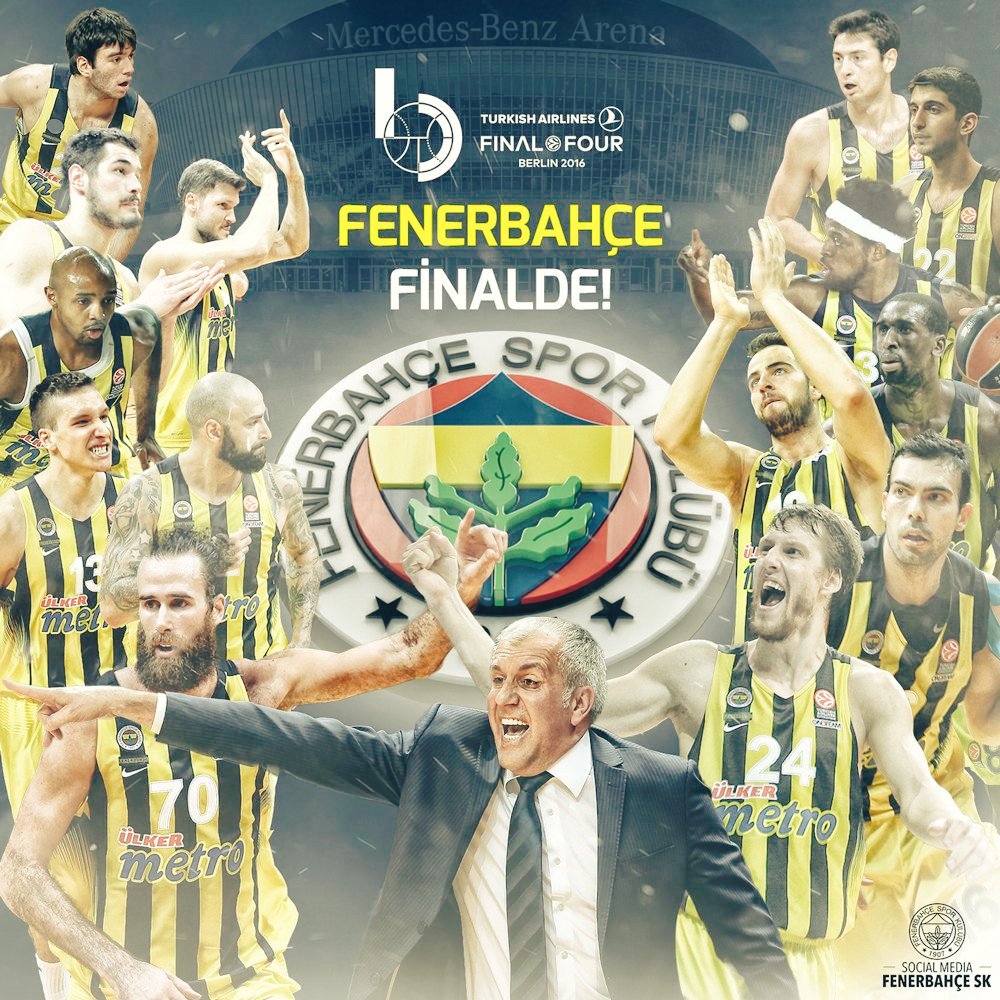 İyi ki Fenerbahçeliyim ulan! 💛💙
Tebrikler Şanlı Fenerbahçem 💛💙
#F4Glory #euroleaguef4