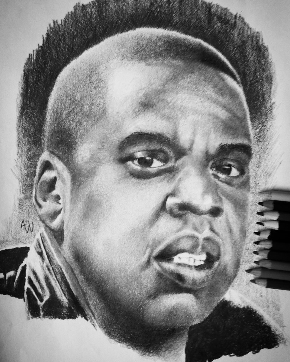 griffitzart's tweet photo. Jay-Z. #pencilonpaper #art #JiggaTeam #seancarter #artlovers #TwitterArtExhibit #drawing #rapper #hiphopart https://t.co/t2yxQNwmze