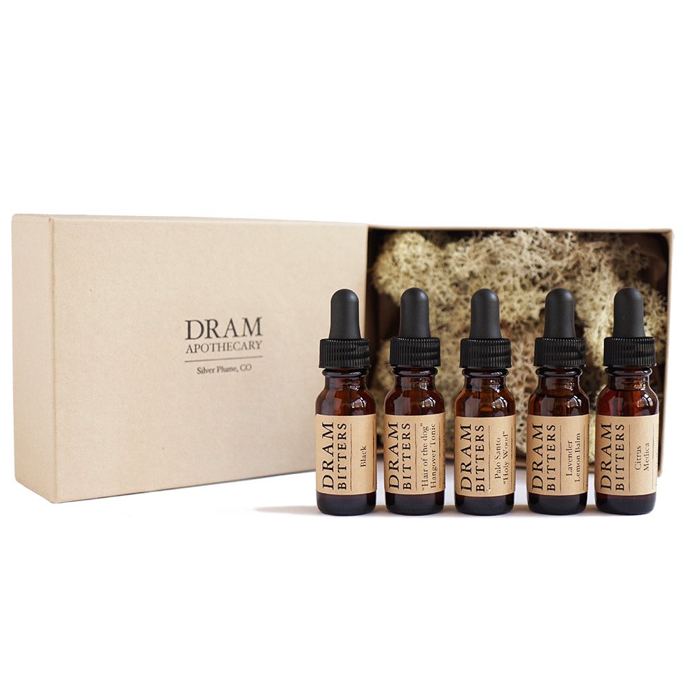 Restocked in the online shop: Bitters gift set including our 2 new flavors- Lavender Lemon Balm and Palo Santo