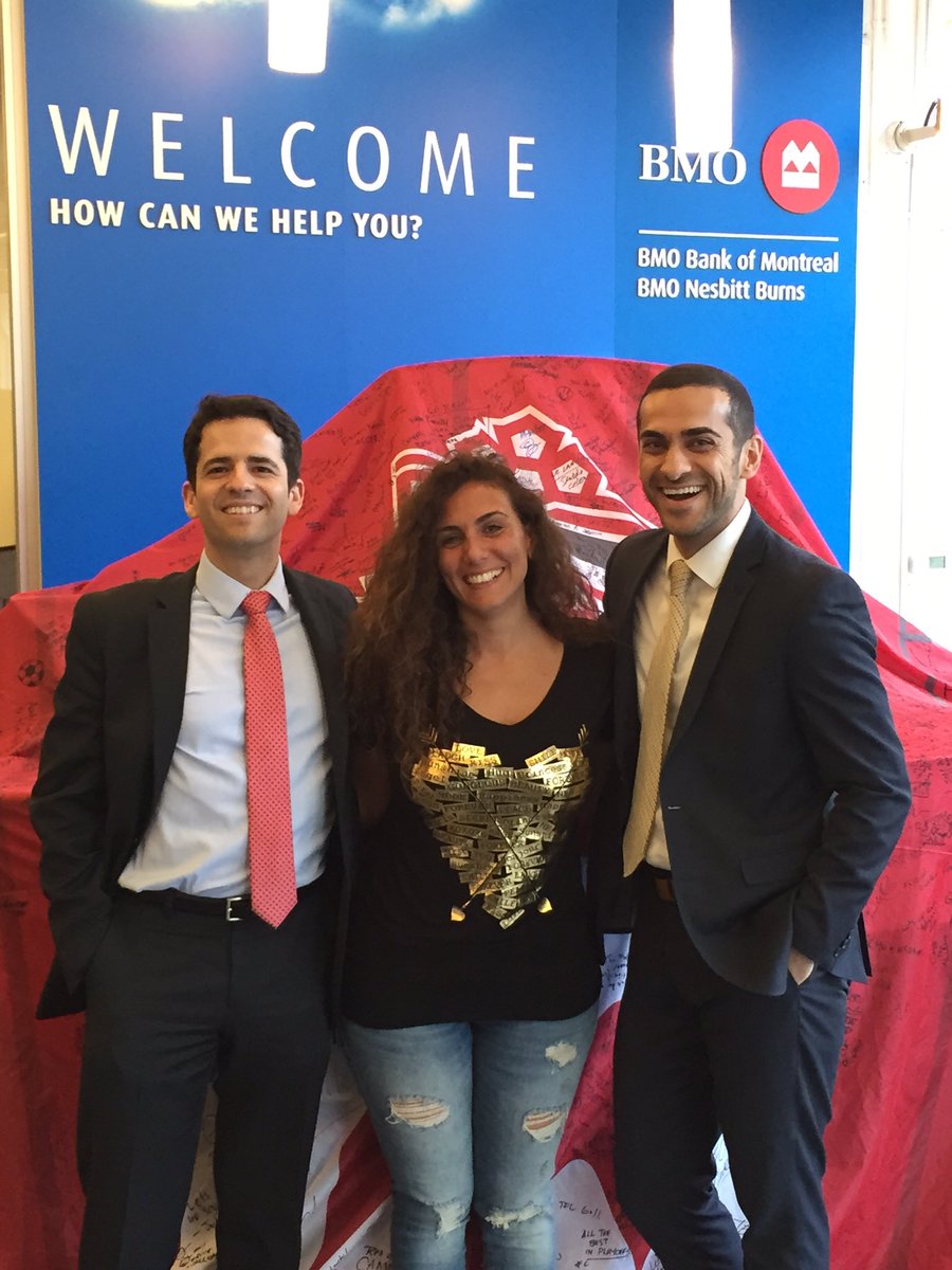 #celebrating#congratulations#Donna #awesomecustomers #BMO #enjoythegame <a href="/POliveiraRVP/">Paula Oliveira</a> <a href="/pranafitstudio/">Prana Fitness</a> @torontofc