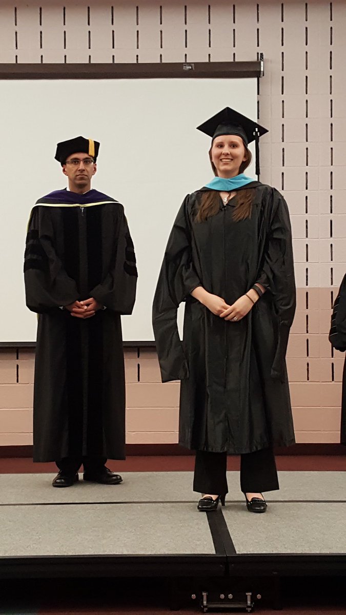 CaptainHewy's tweet photo. Proud, once again, of my beautiful daughter Brittany Lynn Hook as she is honored with her MSEd from UWLC. https://t.co/TnYsCkbcDG