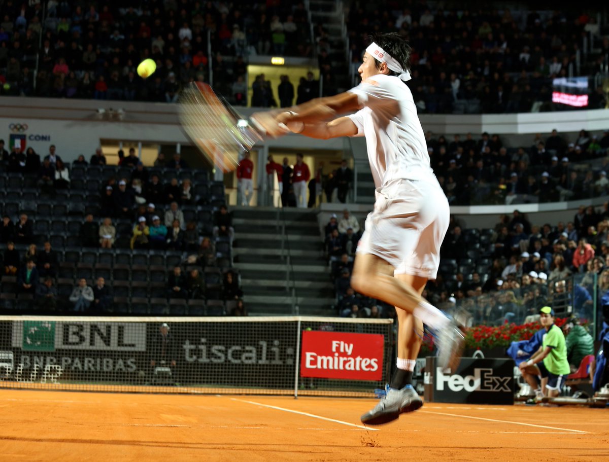 Christopher Johnson The Globalite Air Kei Keinishikori 錦織圭 Soaring Thru The Roman Night Beating Thiemdomi In Romemaster Qf Next Djokovic Christopher Johnson The Globalite Air Kei Keinishikori 錦織圭 Soaring Thru The Roman Night Beating Thiemdomi In Romemaster Qf Next Djokovic