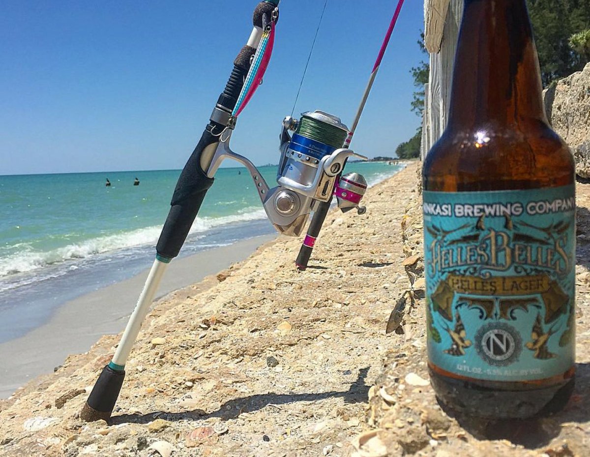 NinkasiBrewing's tweet photo. Caught something extra tasty. #HellesYes #freshninkasi 📷: bleukowski https://t.co/vnX7EJwjf5