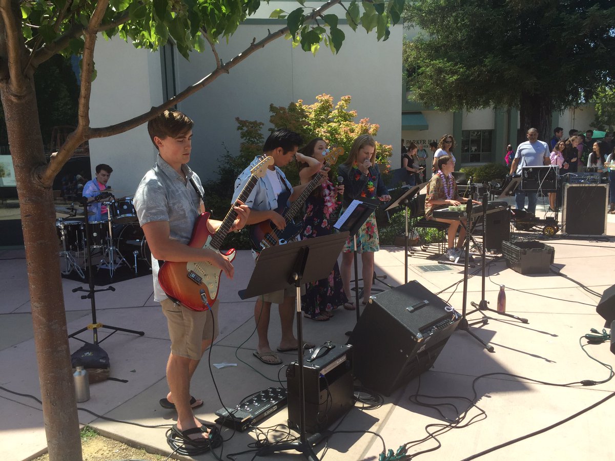 MittySA's tweet photo. Nothing like an after school Hawaii-themed jam session to wrap up the week! #ItsAMittyThing https://t.co/CyPtNaufpg