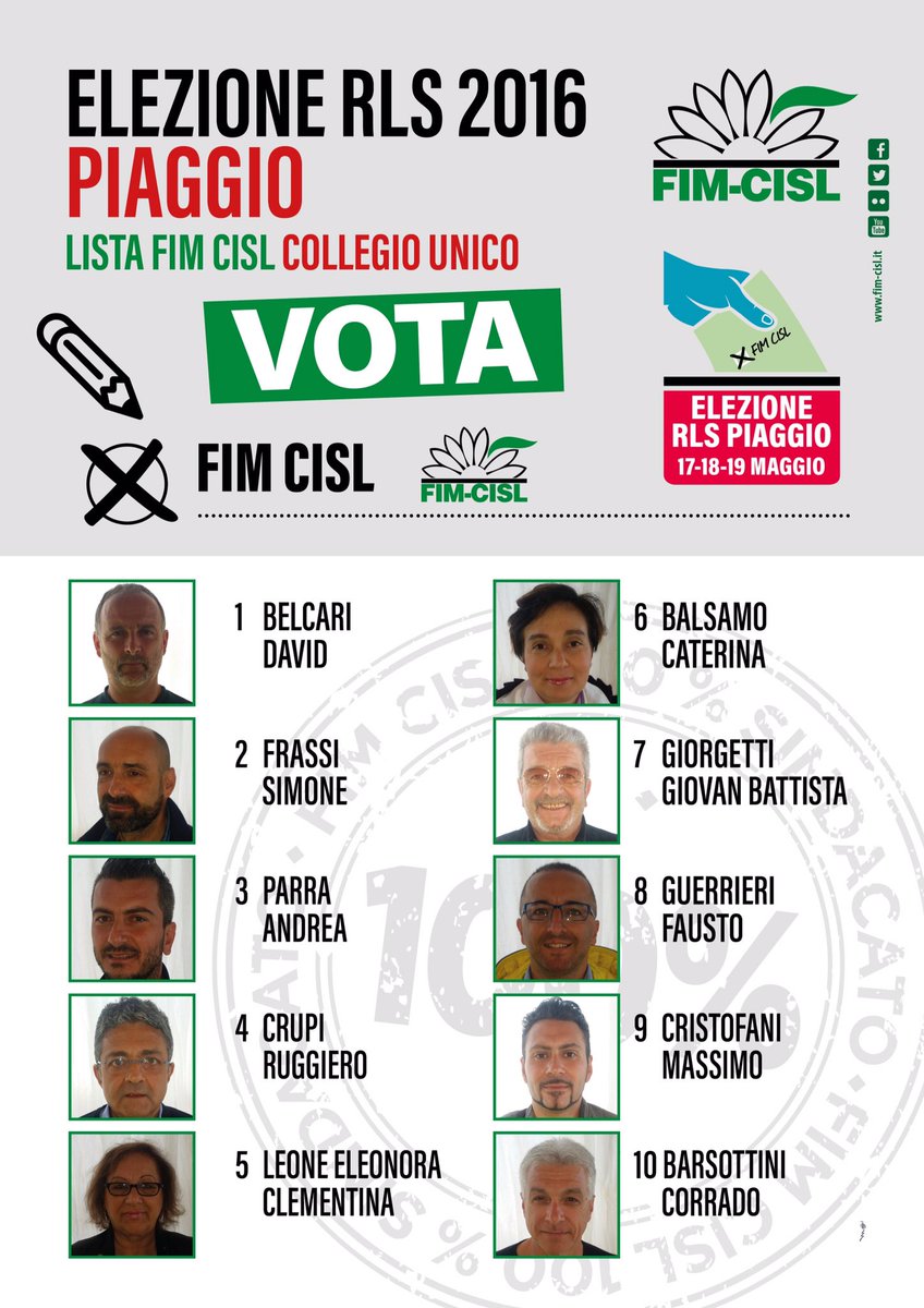 ferdi_uliano's tweet image. Il 17-18-19 maggio vota #Rsu #Fim in #piaggio #pontedera. Metti in moto chi è una garanzia concreta X il tuo futuro!
