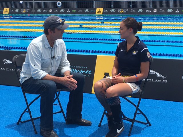 BobWoodruff's tweet photo. .@ABCWorldNews Tonight: American Heroes of the #InvictusGames: Prince Harry ElizabethMarks Sarah Rudder @IDelToro21 https://t.co/pa2EKuUWJo