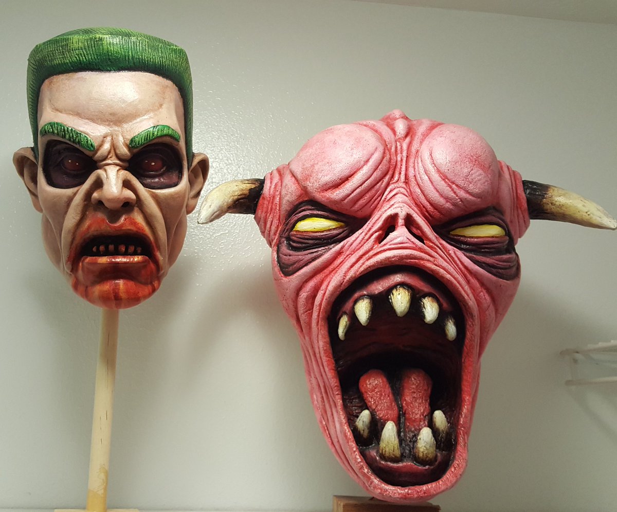 DWNProd's tweet image. Dwn productions masks #doom #FightLikeHell #zombie #demon #bfg