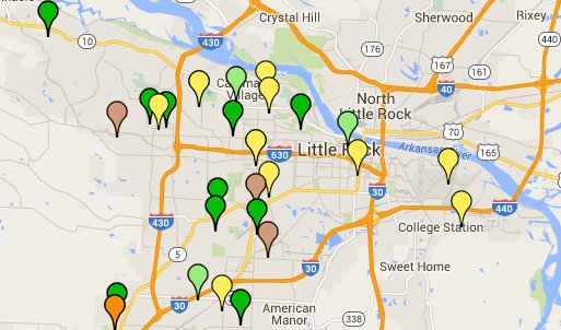 Burglary at Asian buffet, robbery at Wendy's among 11 reports added to LR crime map: arkansasonline.com/right2know/lrp… #ArkDG