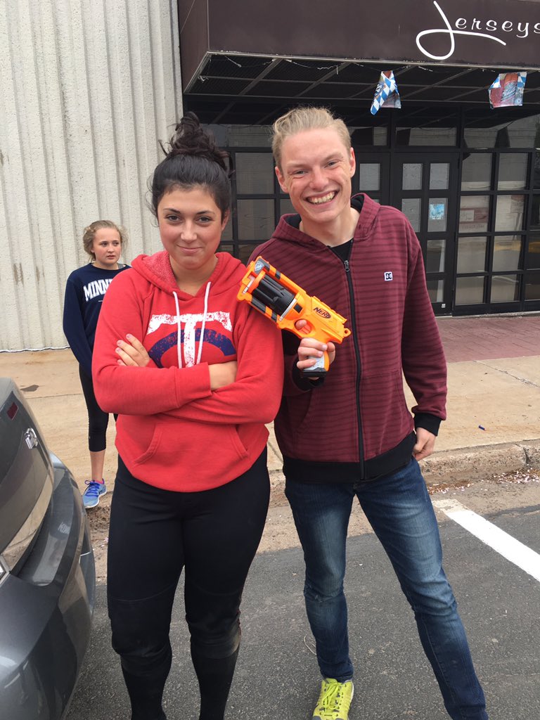 MBhordvik's tweet photo. @SHSNERF16 Mykal got Sophie! Two points for the koalas https://t.co/AKTpI9RYXO